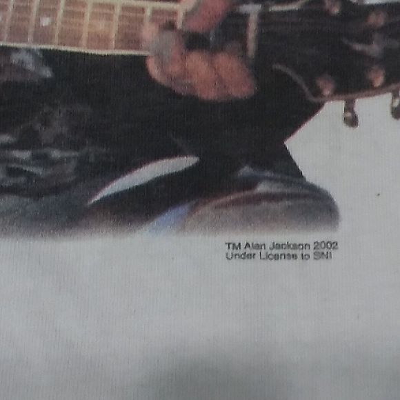 Vintage Alan Jackson 2002 Faith Hope And Love T Shirt Size L Country Music - Picture 6 of 12